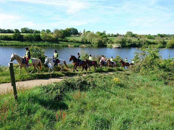 Randonnée à cheval d'une journée Saint-Révérend